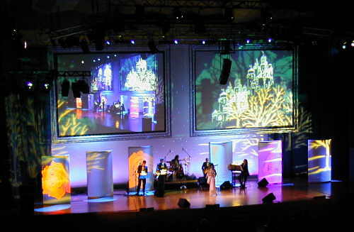 Showveranstaltung der BW Bank, Bild von www.mad-music.de