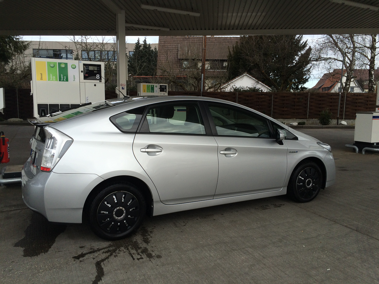 Die letzte Betankung meines Prius