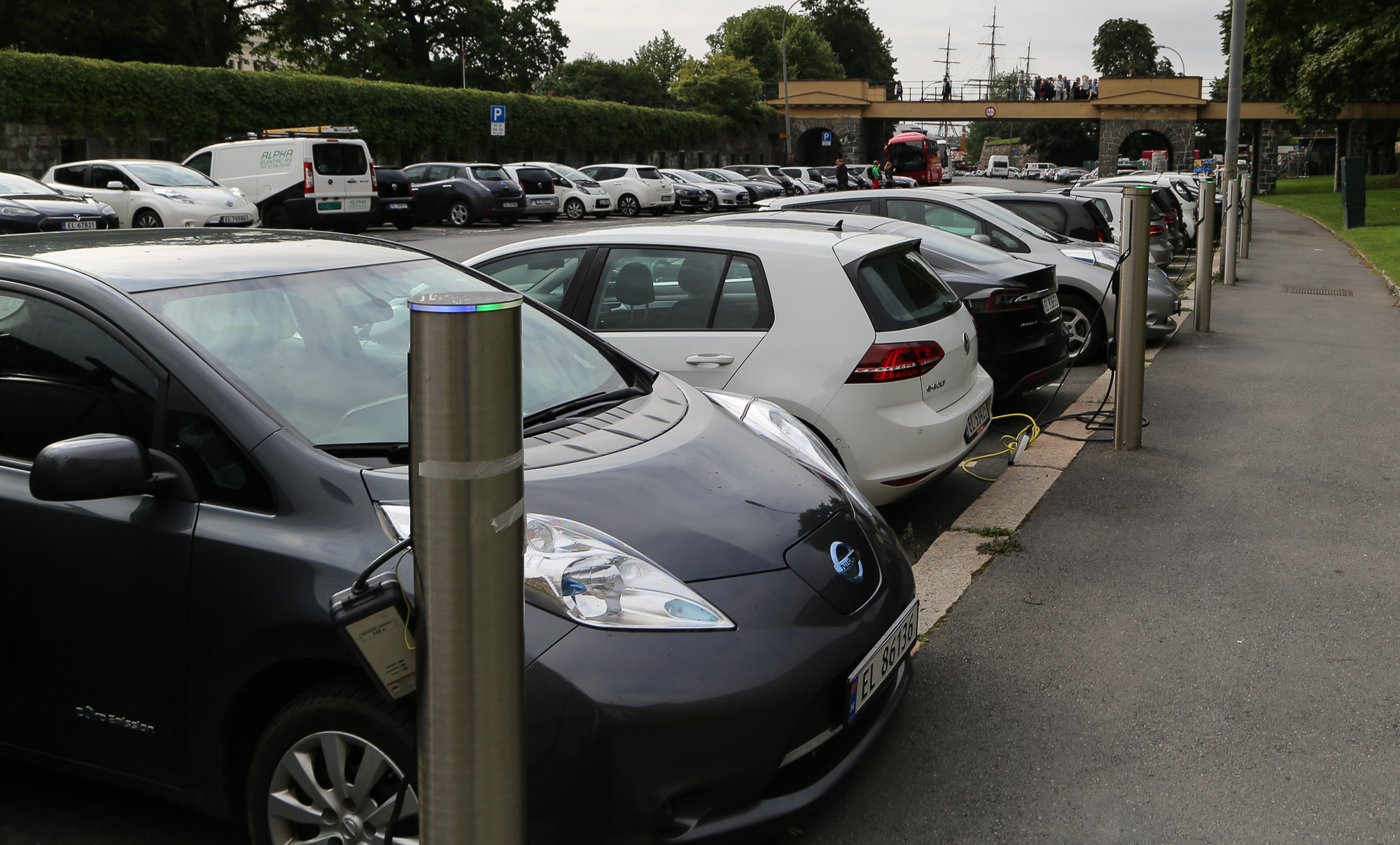 Elektrofahrzeuge laden in Oslo