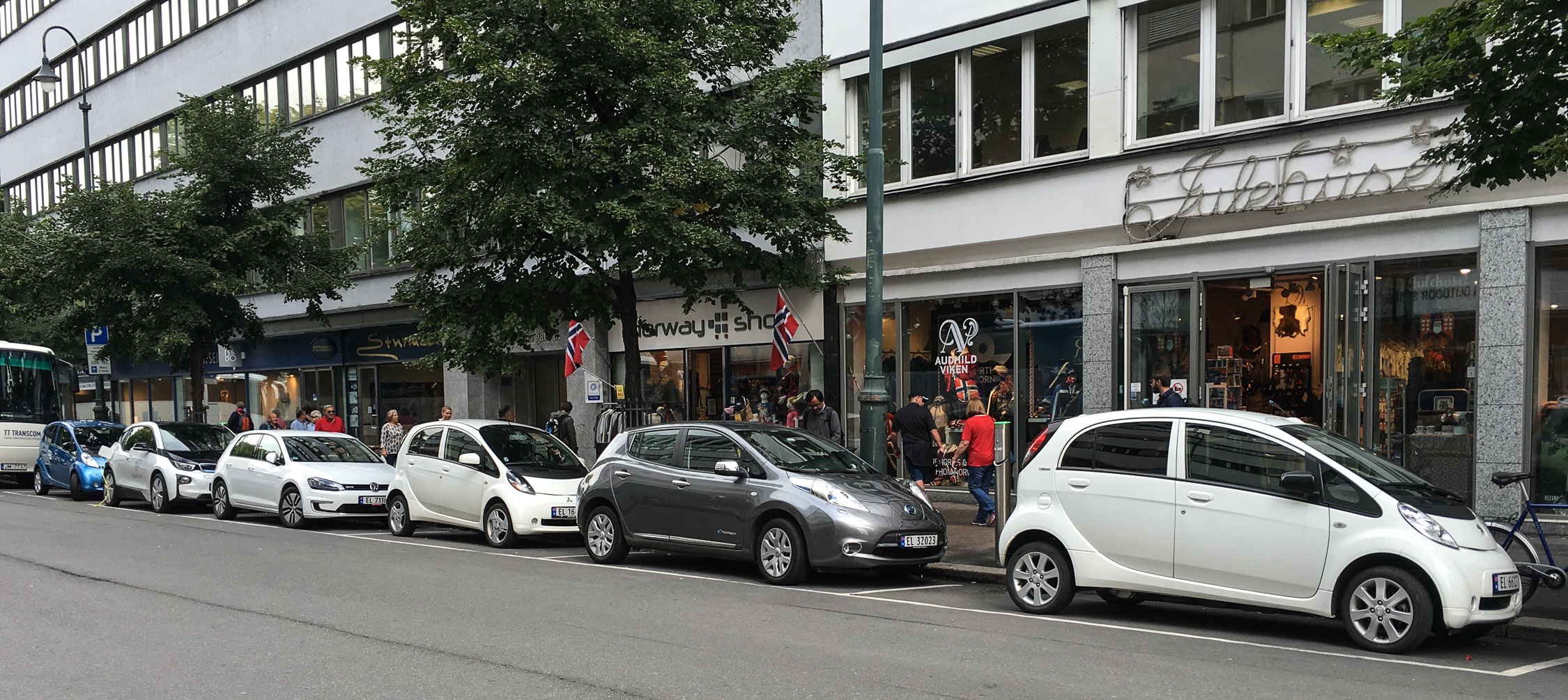 man beachte die Kennzeichen