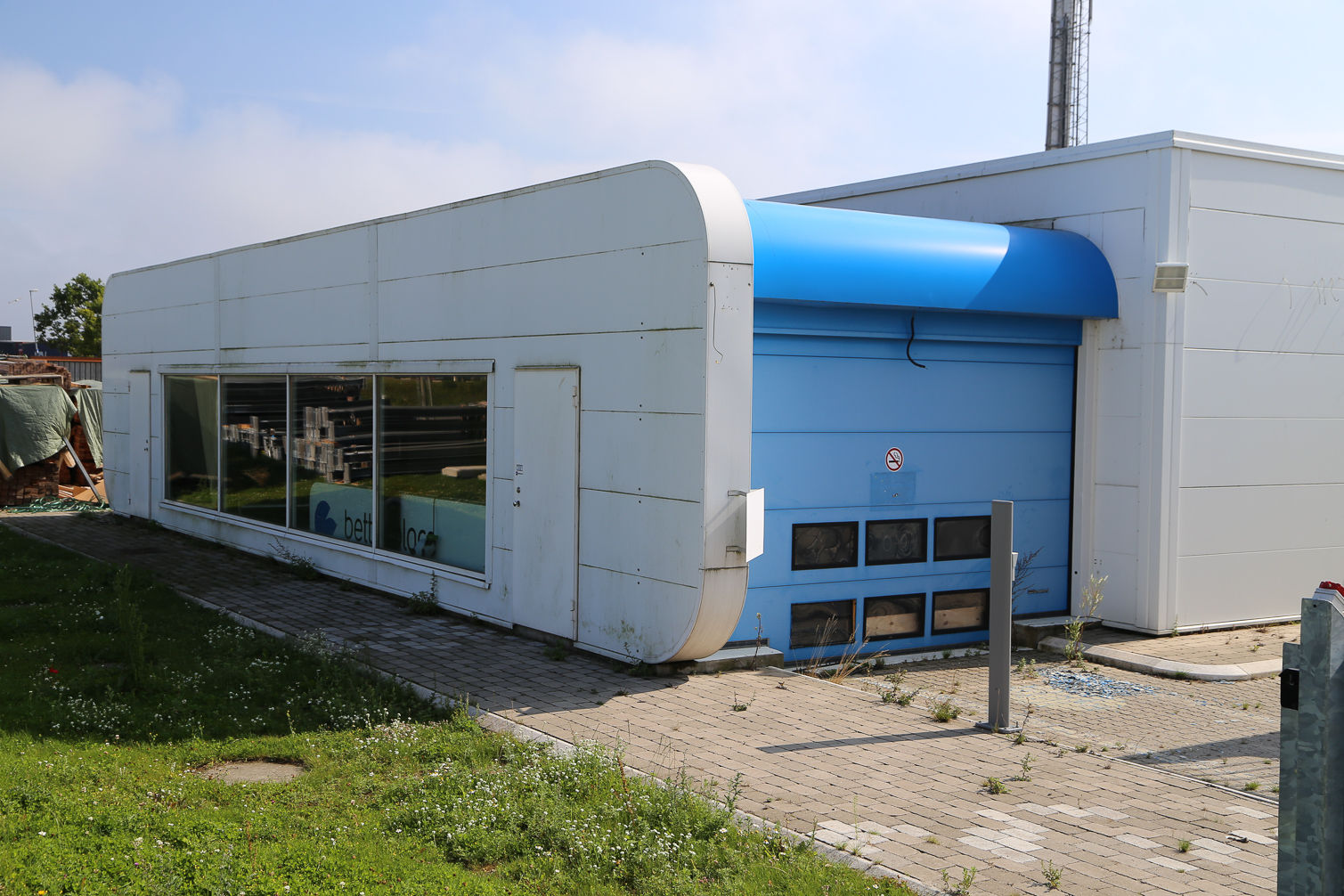 Die verwaiste Batterieladestation in Koge