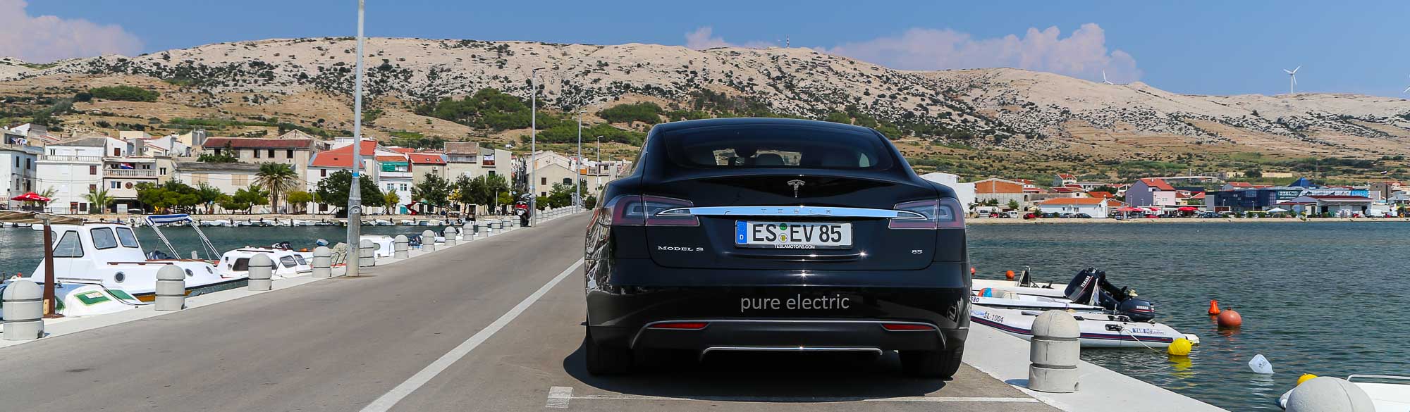 Tesla auf Insel Pag